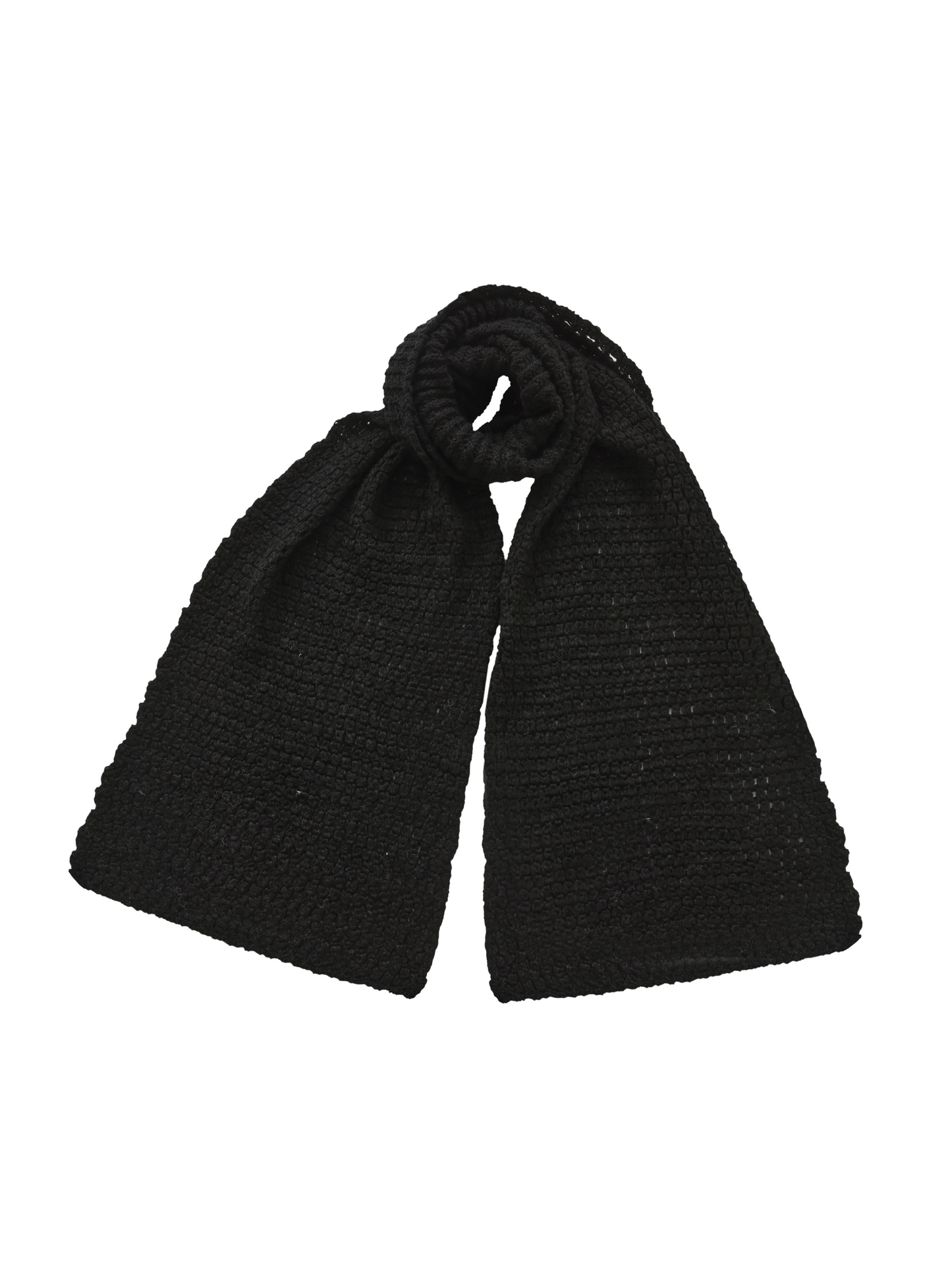 Alexis Cardigan + Scarf Set (Black) (Final Sale)