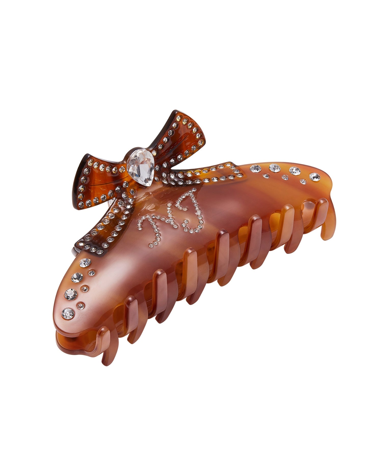 Edith Hair Clip (Brown)