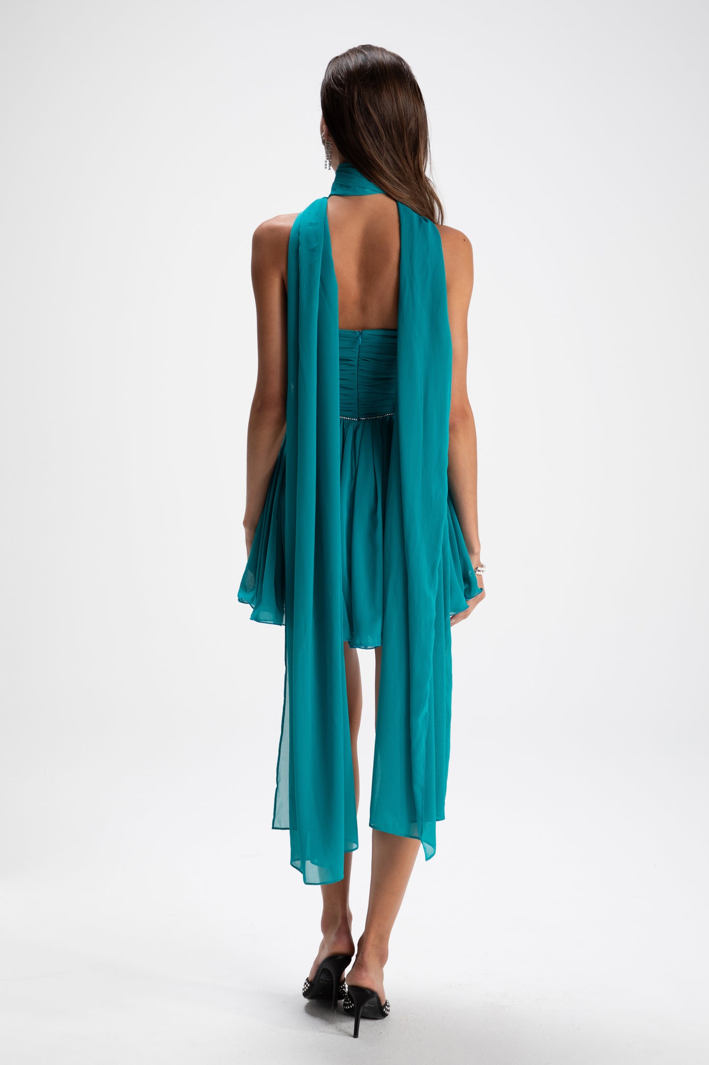 Chloe Dress (Blue) (Final Sale)