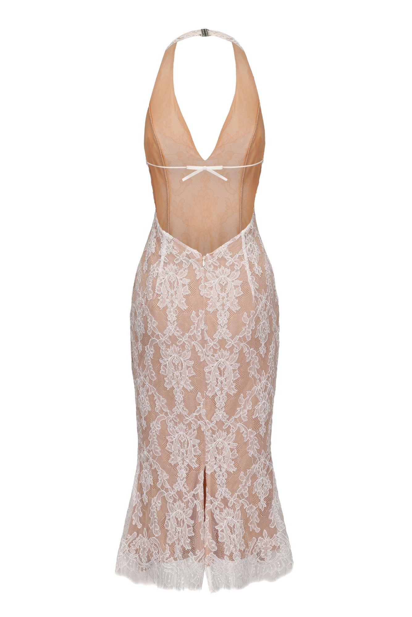 Fiona Dress (White Lace)