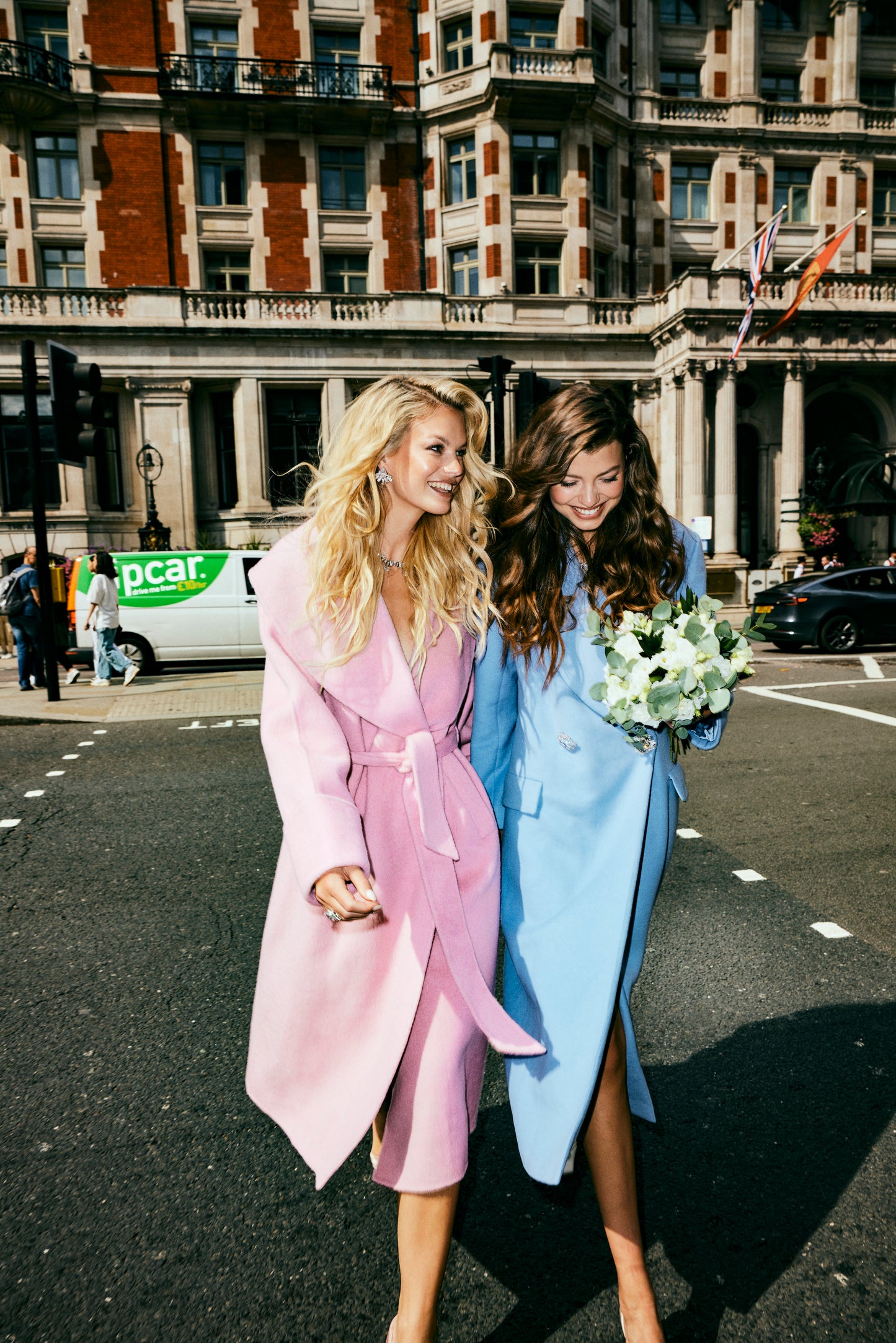 Emmeline Lapel Coat (Pink) (Final Sale)