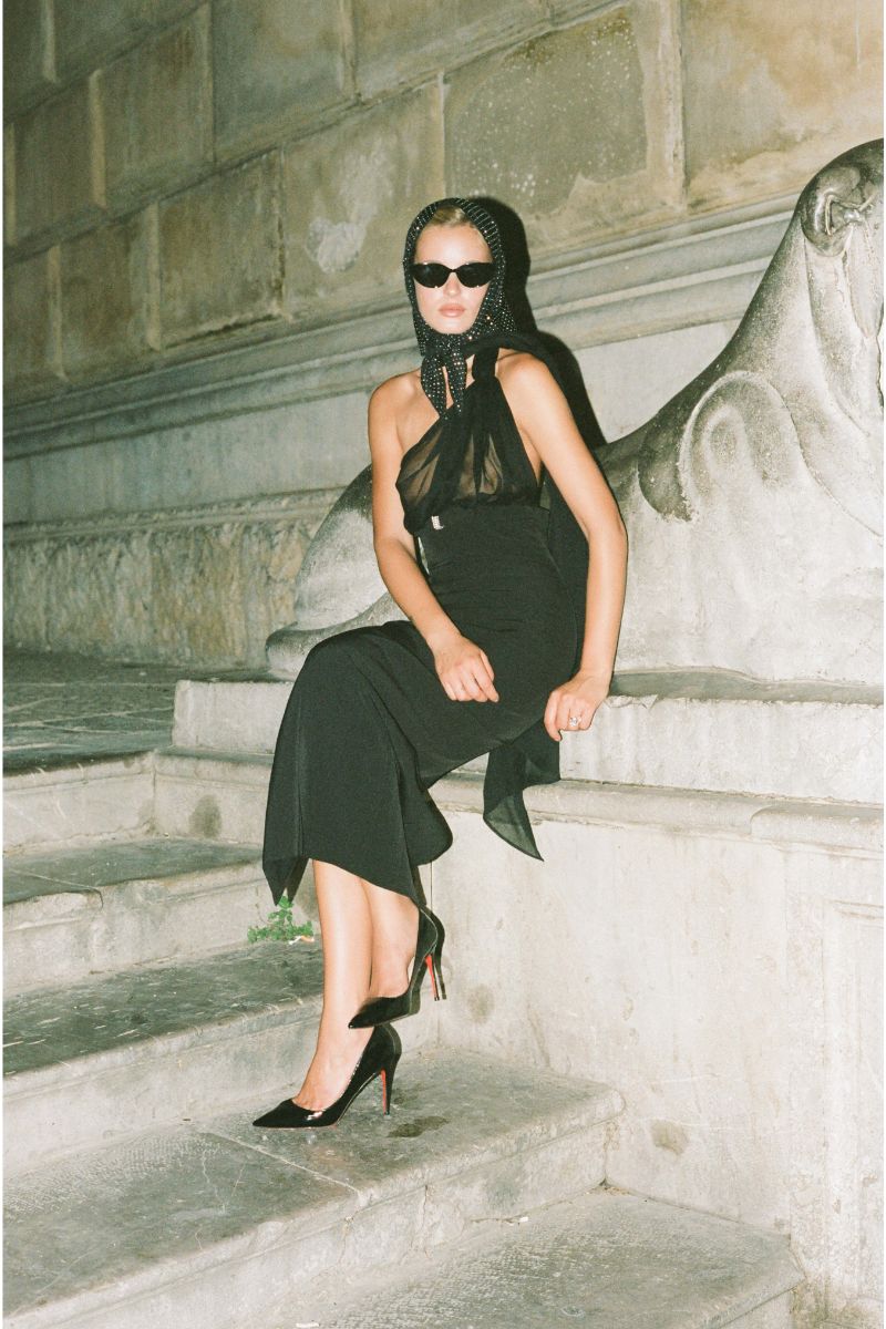 Camella Dress (Black) (Final Sale)