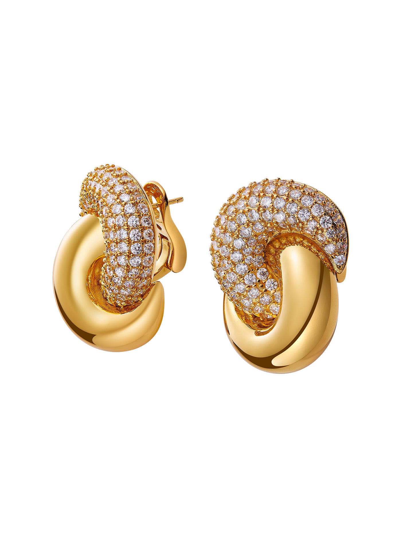 Mia Earrings (Gold) (Final Sale)