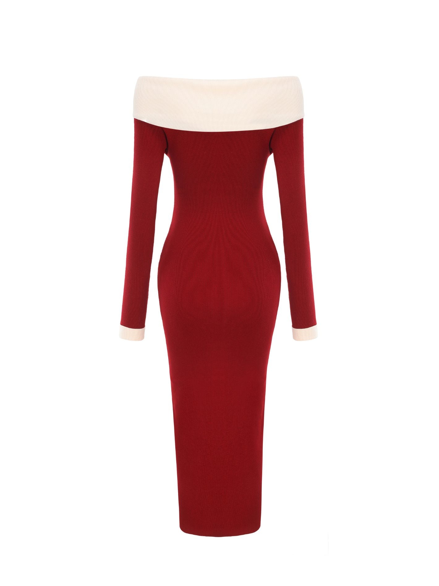 Annie Knit Dress (Red) (Final Sale)