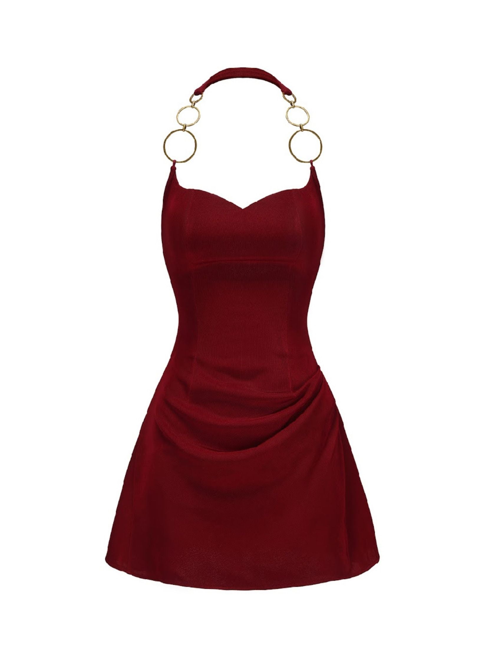 Amira Dress: Red Mini Dress for Date Night | Nana Jacqueline Red / L Amira Dress: Red Mini Dress for Date Night | Nana Jacqueline Red / L