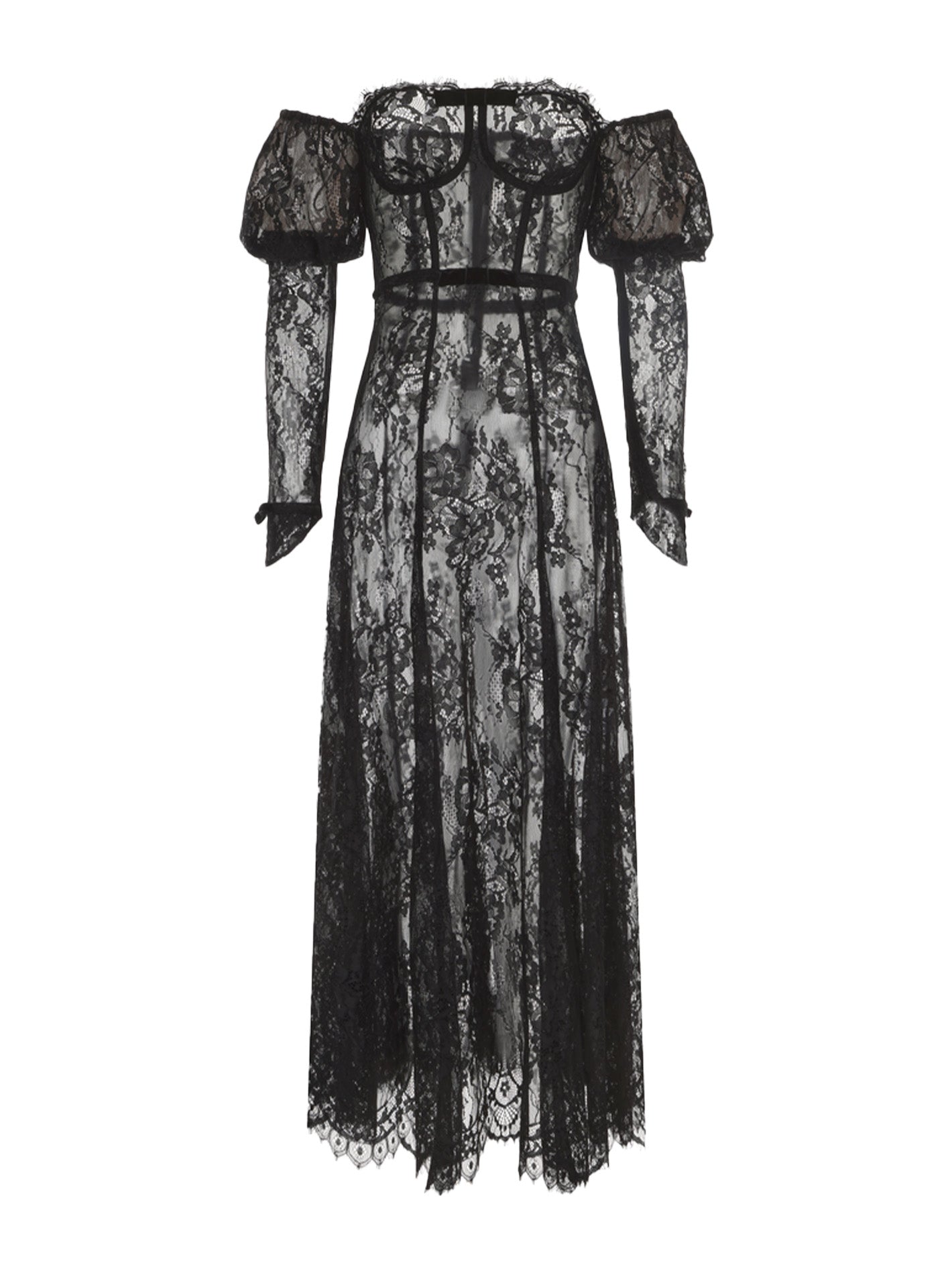 Nana Jacqueline Women's Yvonne Lace Dress - Black - Maxi dresses Nana Jacqueline Women's Yvonne Lace Dress - Black - Maxi dresses