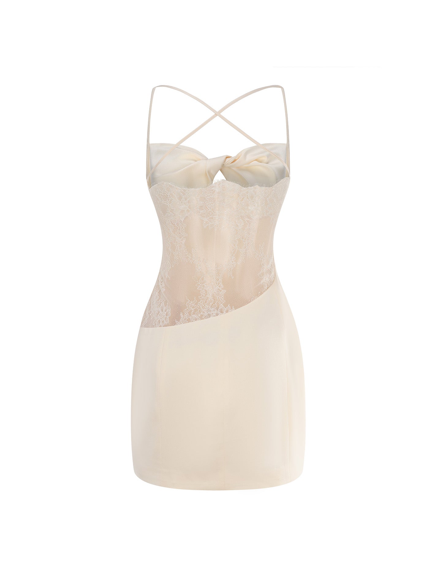 Stacie Dress (Champagne) (Final Sale)