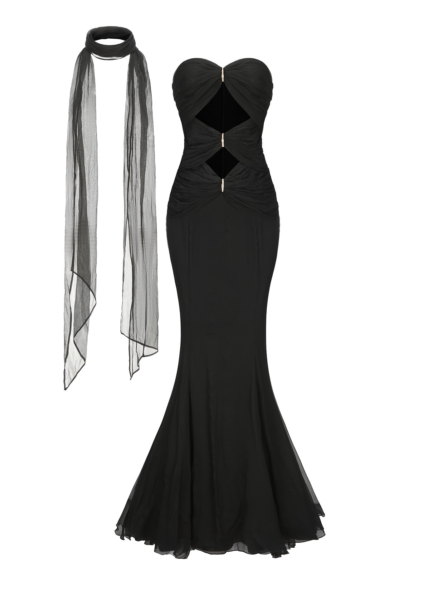Cassandra Dress: Black Maxi Dress for Formal Wedding Guest | Nana Jacqueline Black / L Cassandra Dress: Black Maxi Dress for Formal Wedding Guest | Nana Jacqueline Black / L