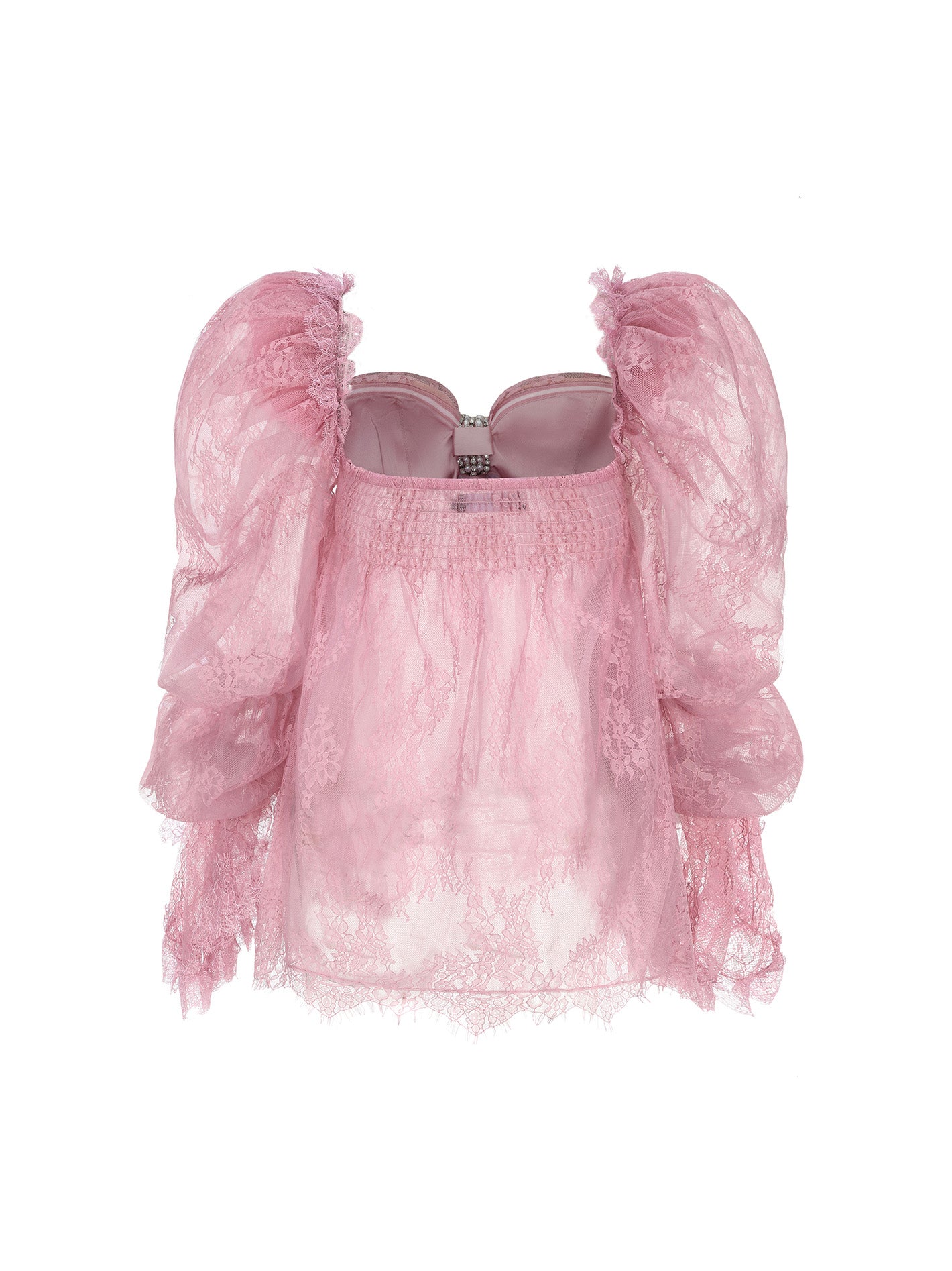 Bianca Lace Dress (Pink/Purple) (Final Sale)