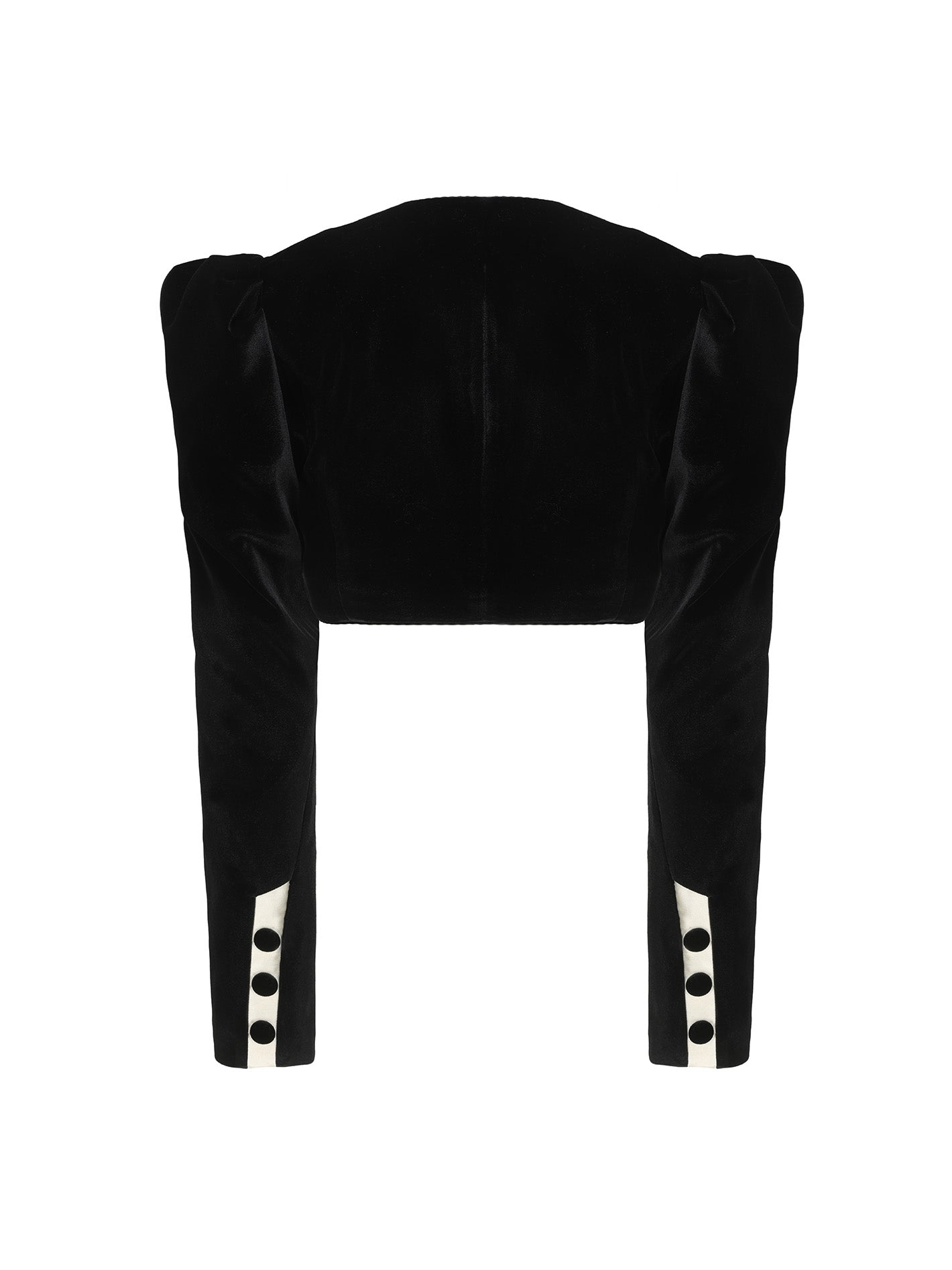 Wilma Velvet Jacket (Black) (Final Sale)