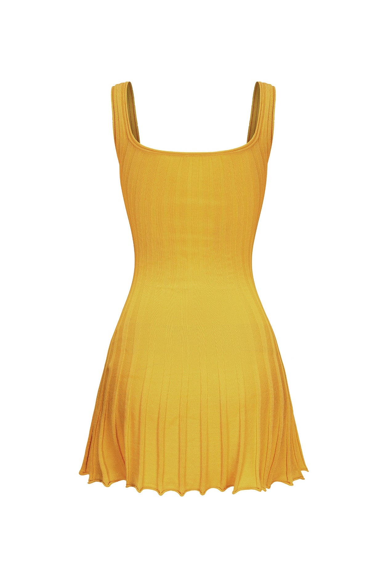 Janelle Knit Dress (Yellow) (Final Sale)