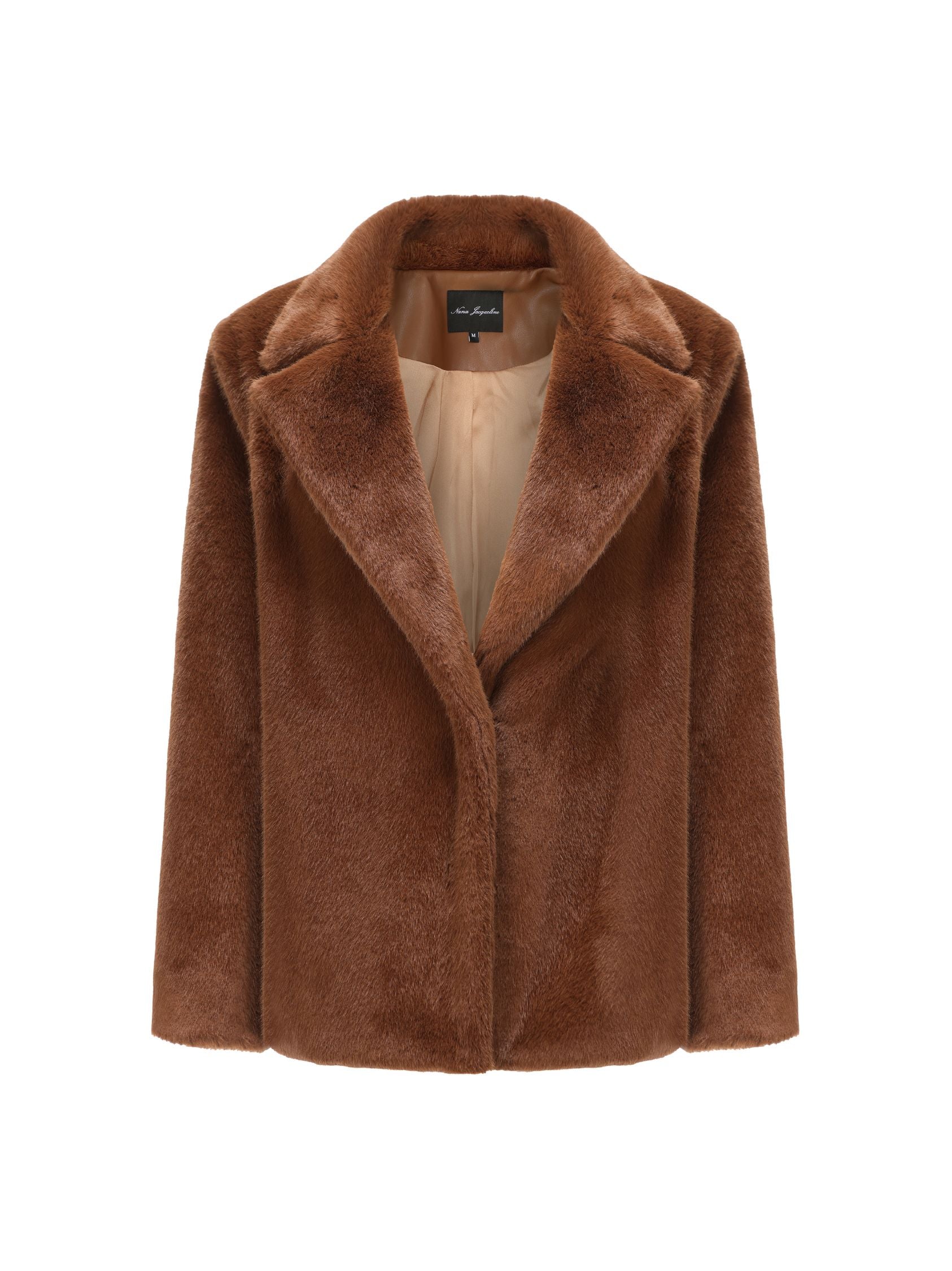 (Brown) – Jacket Fur Nana Phoebe Jacqueline