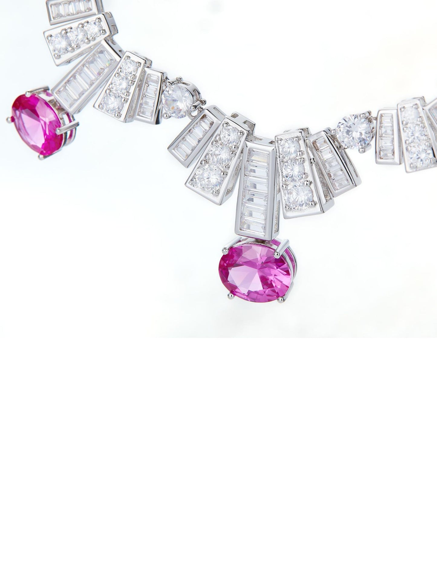 Keira Necklace (Pink) (Final Sale)