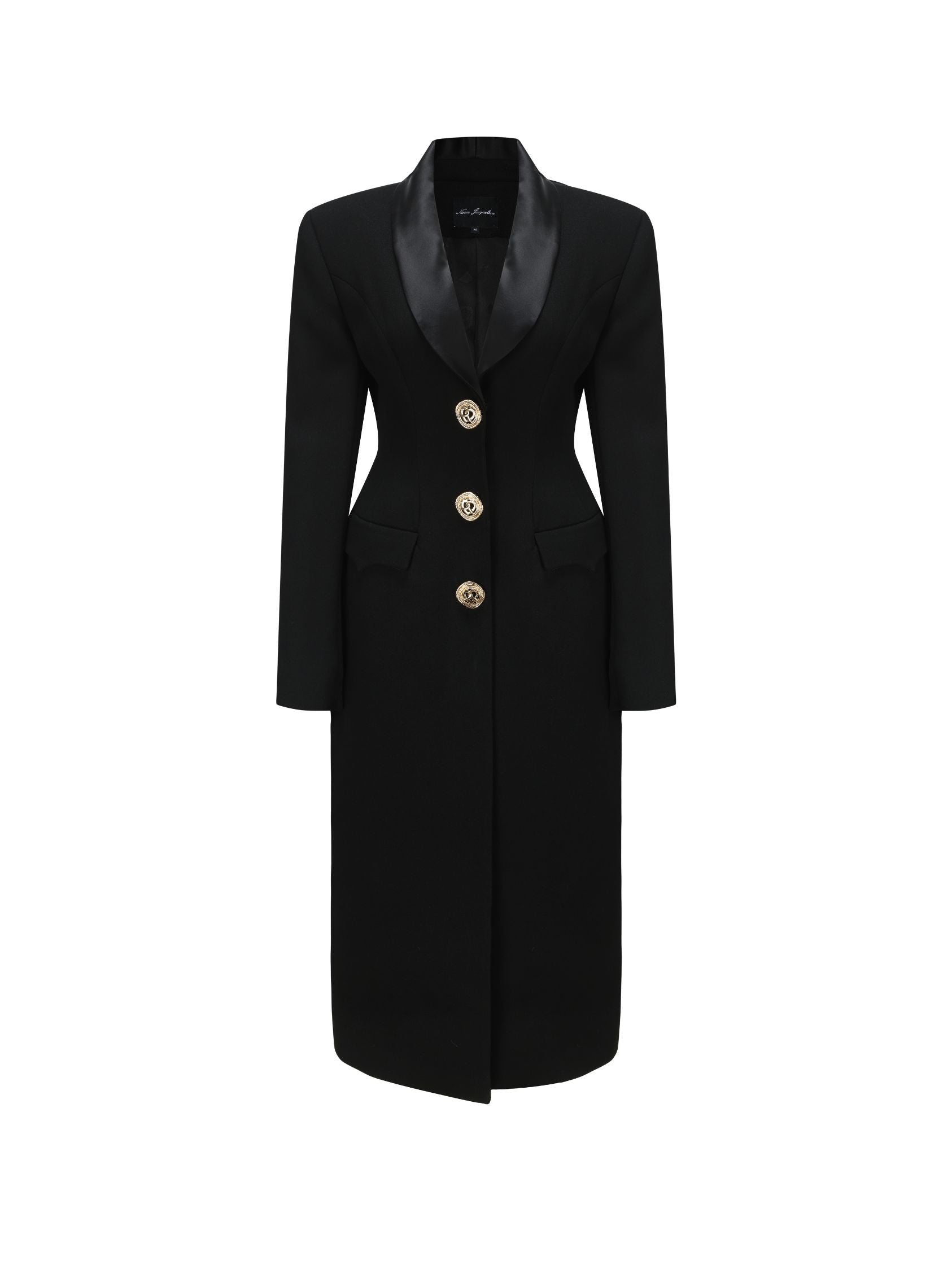 Evie Long Suit Jacket (Black) (Final Sale) – Nana Jacqueline