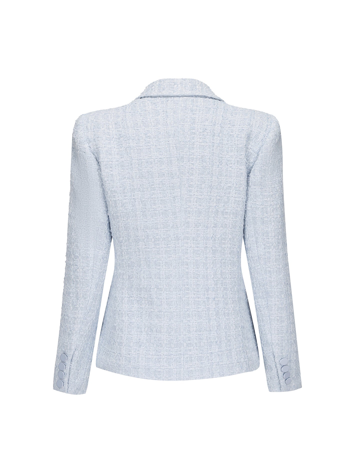 Maya Lapel Suit Jacket (Blue) (Final Sale)