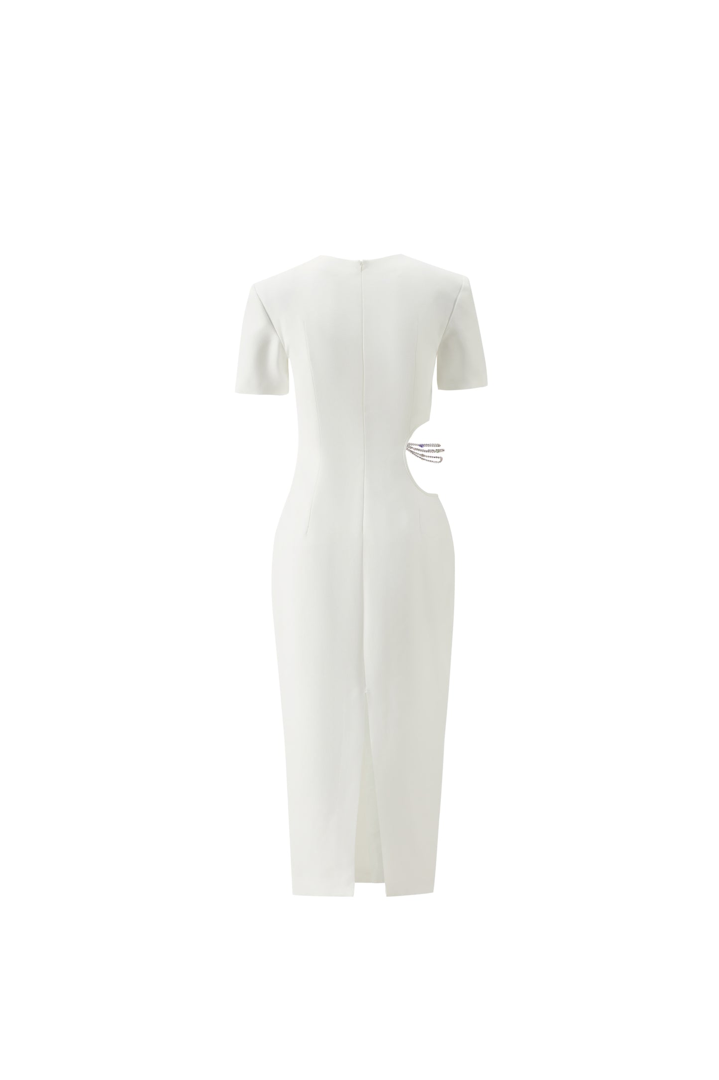 Zoe Dress (White) (Final Sale)