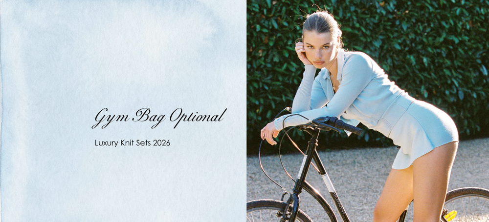 Luxury knit sets 2026 — tennis dresses, gem-chain co-ords and country club cardigans | Nana Jacqueline