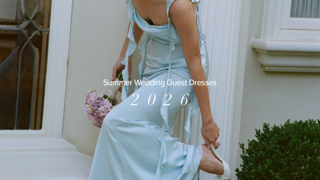 Summer wedding guest dresses 2026 - 5 Nana Jacqueline looks by venue type | Nana Jacqueline