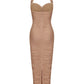 Francesca Dress (Beige)