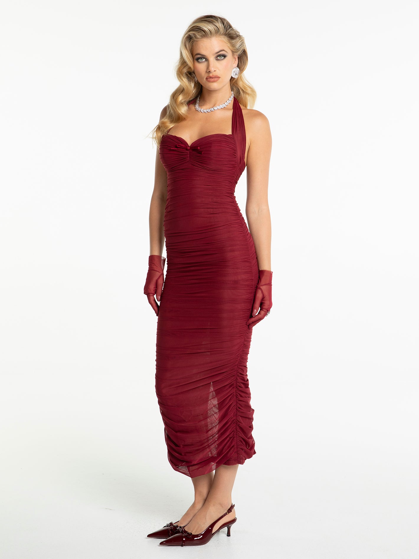 Francesca Dress (Red) – Nana Jacqueline - Main Image
