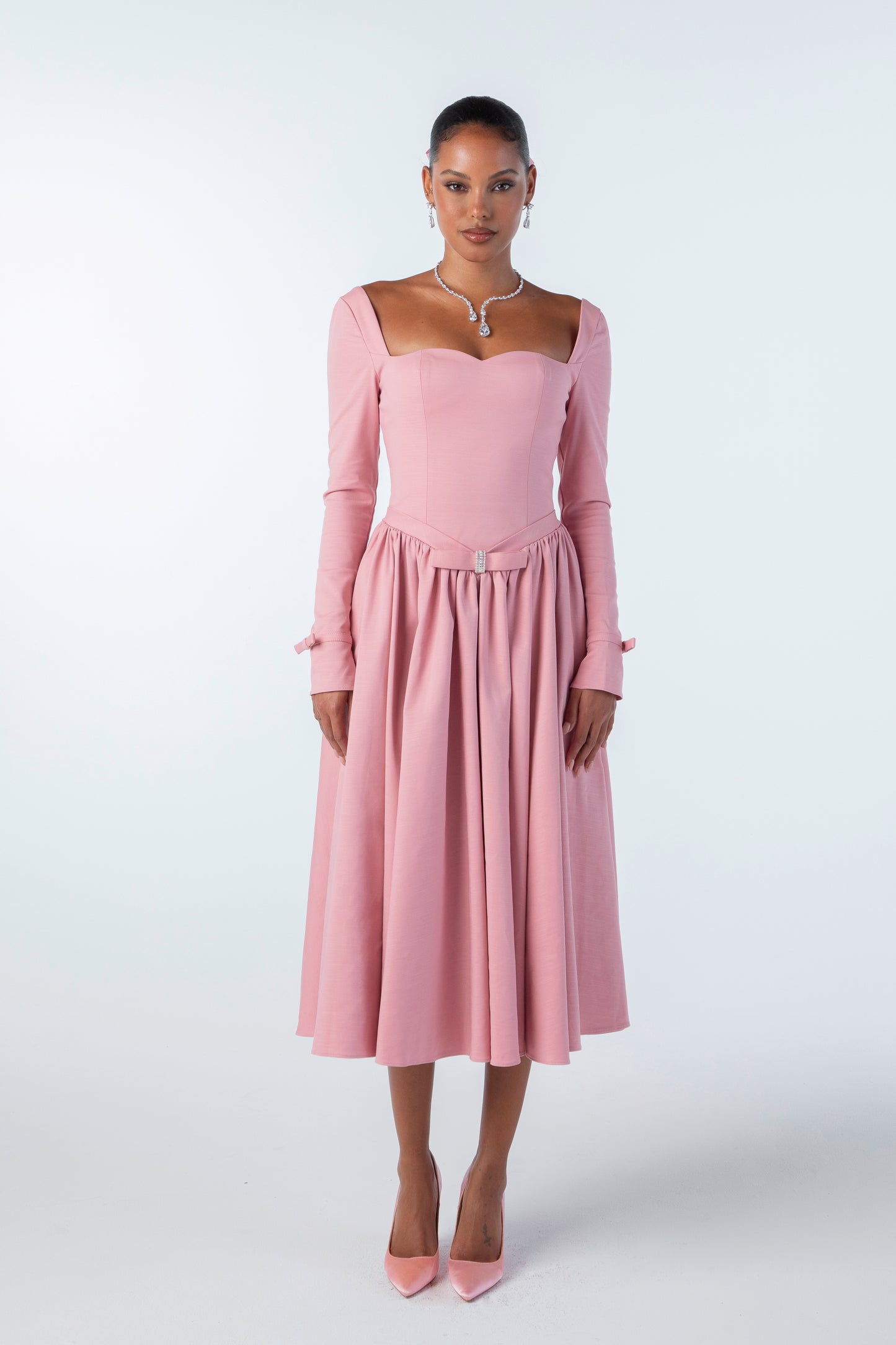 Bernadette Dress (Pink)