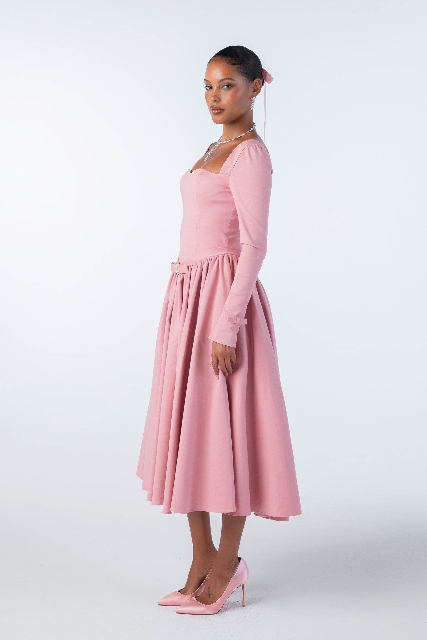 Bernadette Dress (Pink)