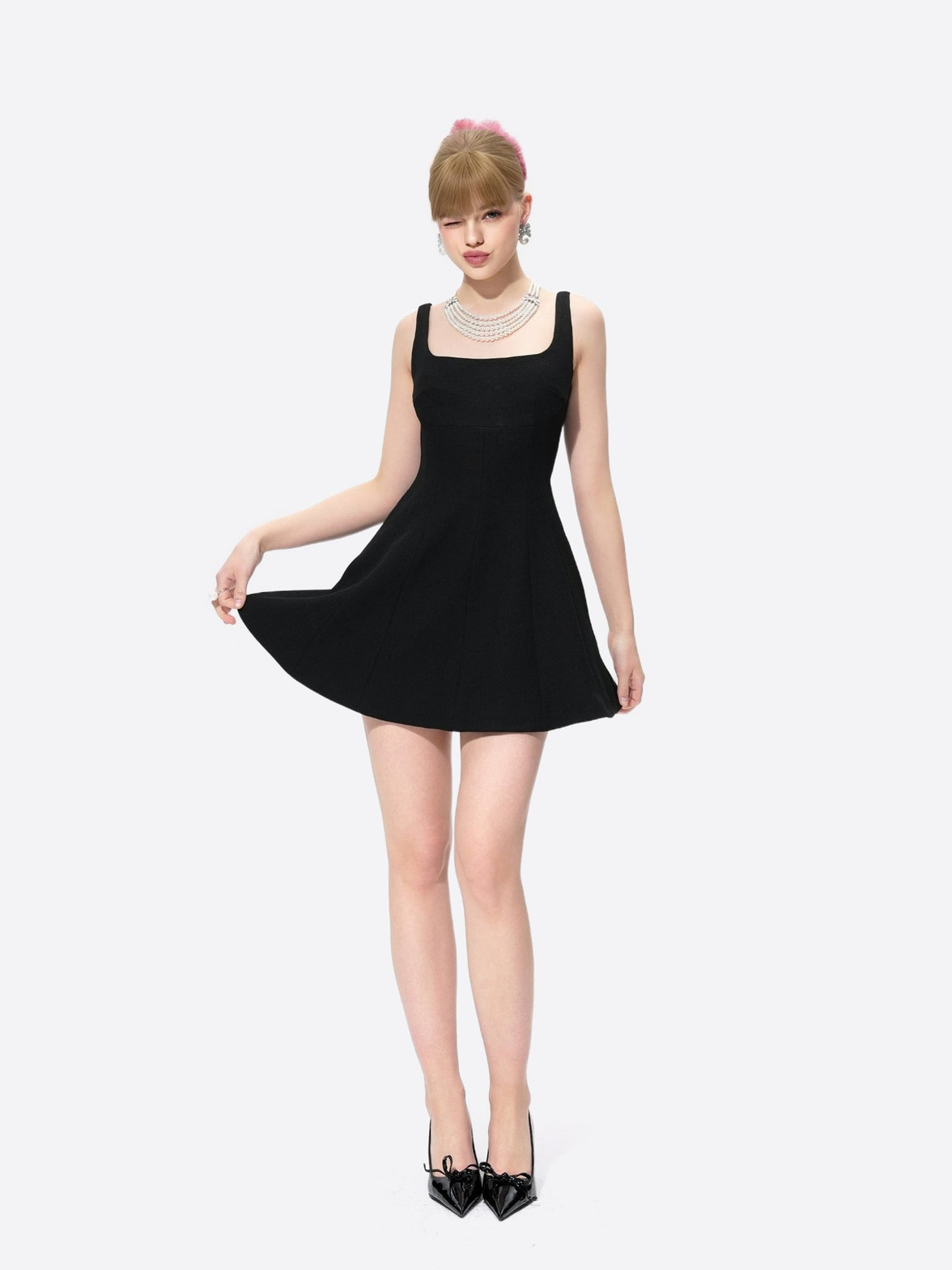 Marianne Dress: Black Mini Dress for Date Night | Nana Jacqueline, Black / S Marianne Dress: Black Mini Dress for Date Night | Nana Jacqueline, Black / S