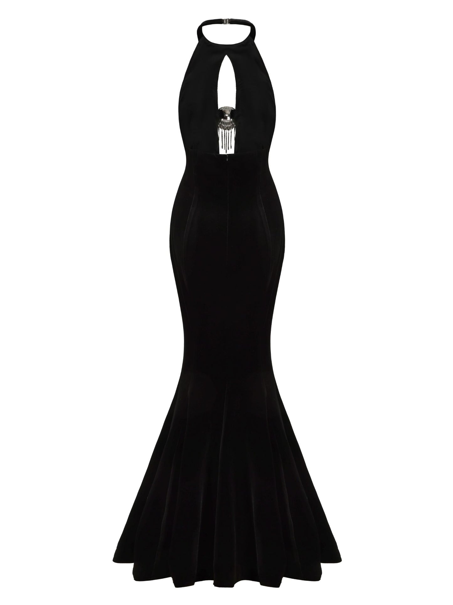 Liliane Velvet Dress (Black)