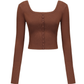 Holly Top (Brown)