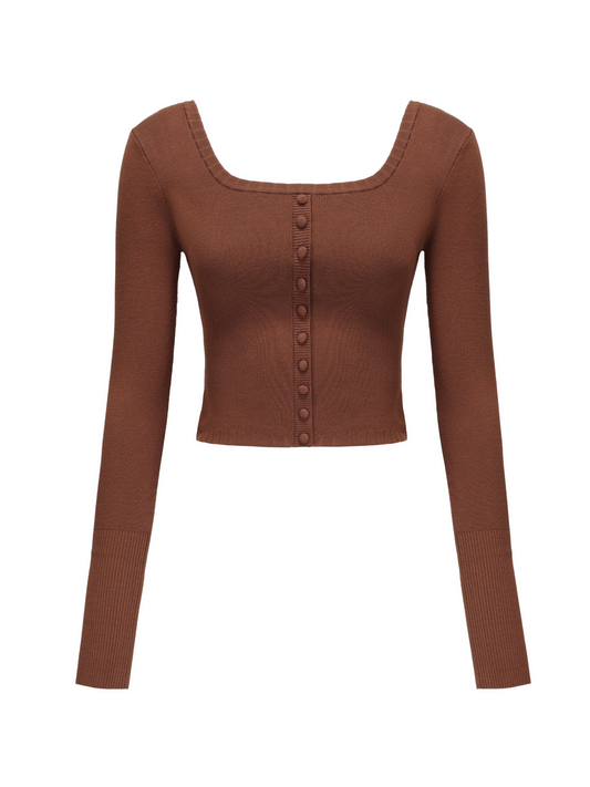 Holly Top (Brown)