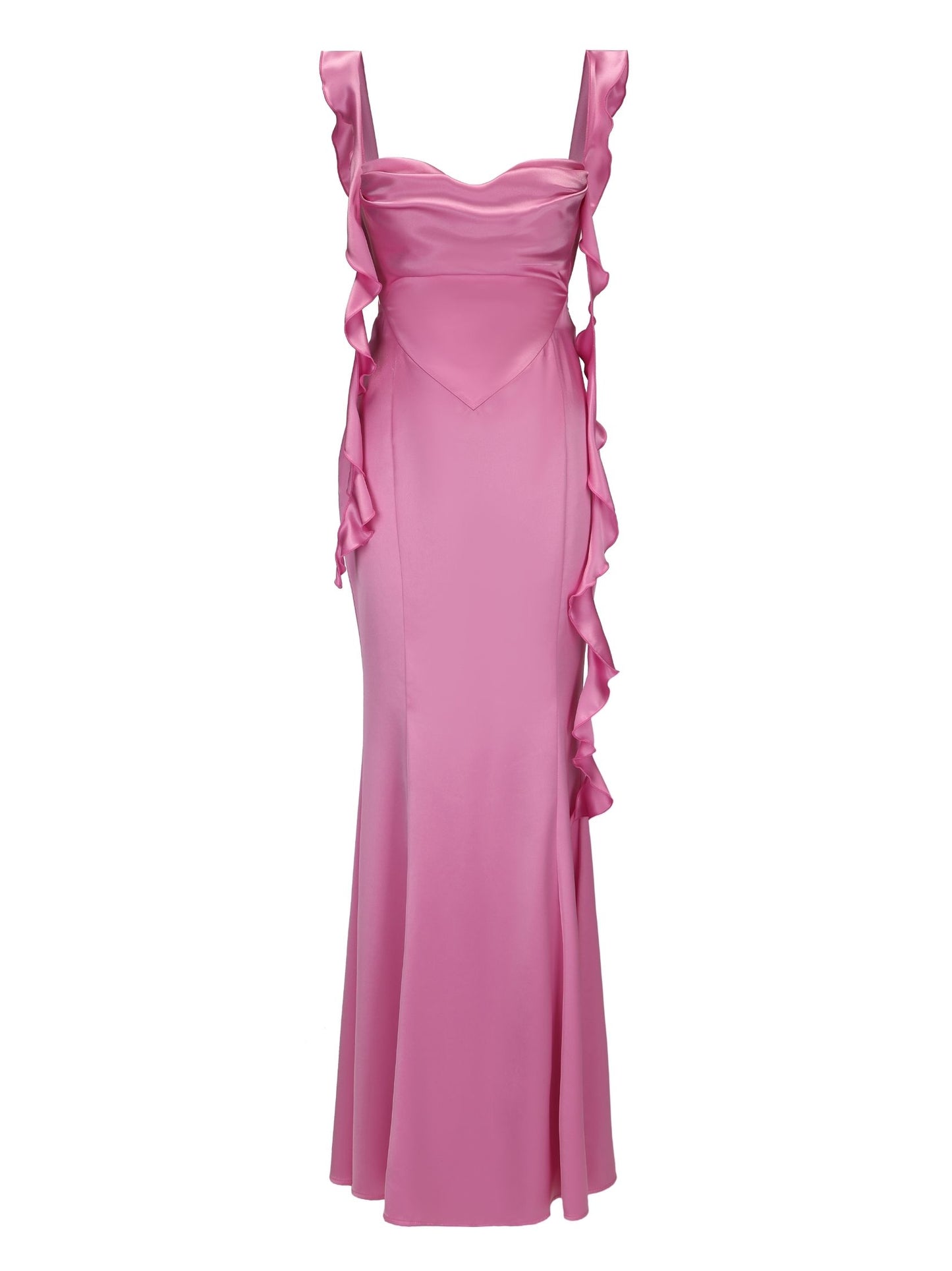 Caroline Dress (Magenta)