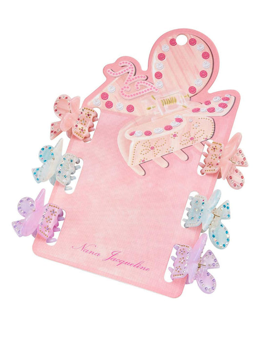 Sydney Mini Claw Clip Set (Blue, Pink, Purple)