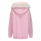 Ava Fur Sweatshirt (Pink)