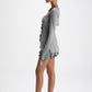 Aubrey Top + Cardigan Set (Grey) (Final Sale)