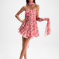 Chloe Dress (Pink Print)