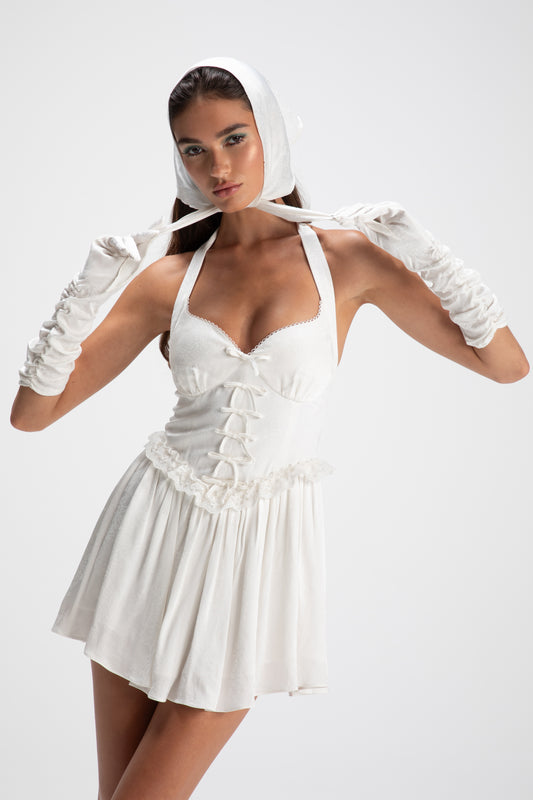 Allie Dress (White)