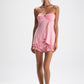 Aubrey Top + Cardigan Set (Pink) (Final Sale)