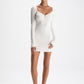 Olivia Dress (White) (Final Sale)