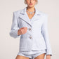 Maya Lapel Suit Jacket (Blue)