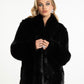 Sofia Fur Coat (Black)