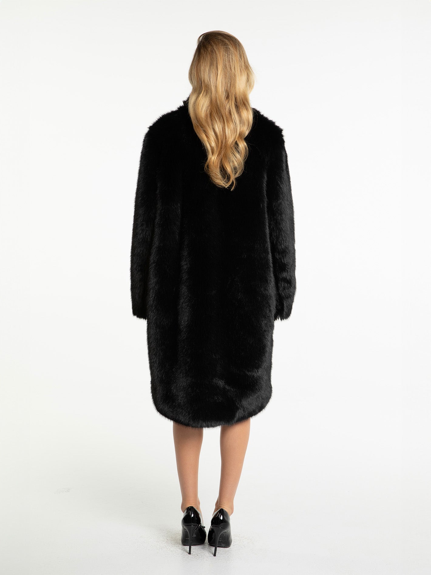 Sofia Fur Coat (Black)