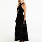 Maxine Velvet Dress (Black)