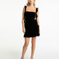 Karina Velvet Dress (Black)