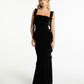 Caroline Velvet Dress (Black)