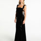 Caroline Velvet Dress (Black)