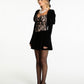 Evelyn Velvet Dress (Black)