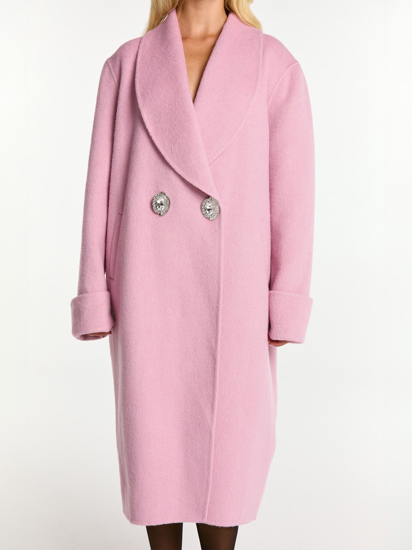 Audrina Coat (Pink)