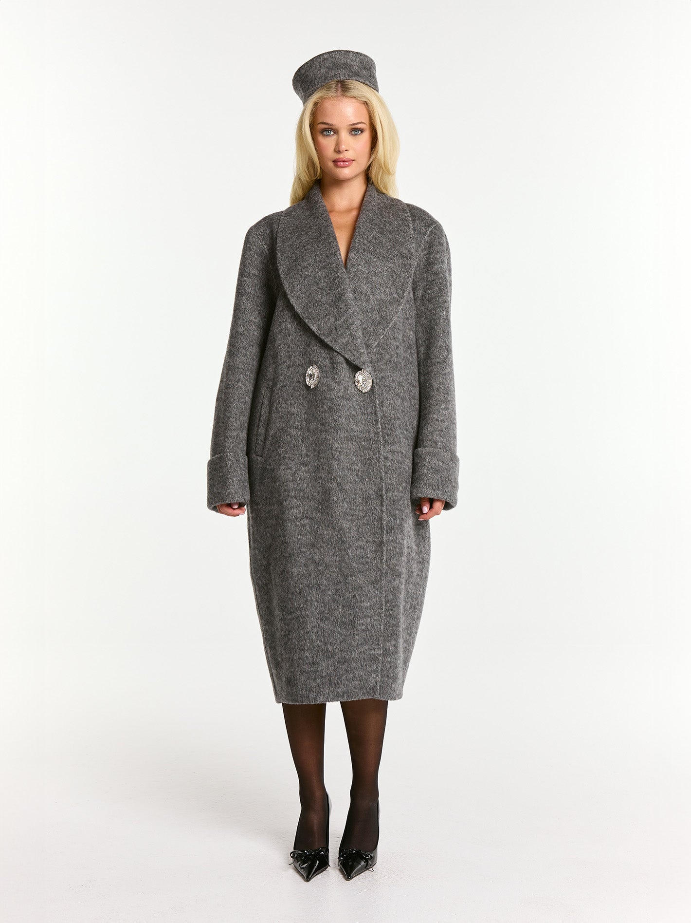 Audrina Coat (Grey)