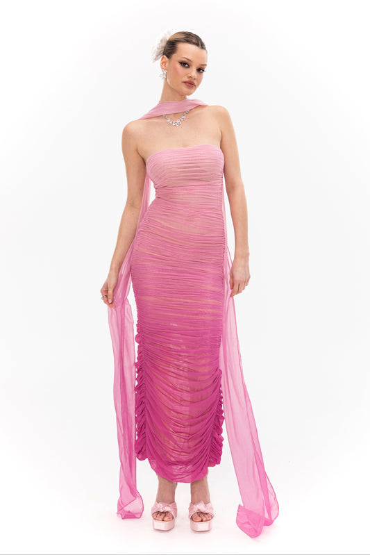 Juliet Dress (Pink) (Final Sale)