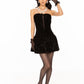 Audrey Sparkle Velvet Mini Dress